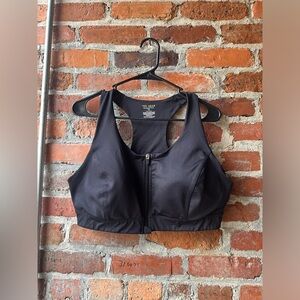 Tek Gear® Zip-Front Medium-Impact Sports Bra